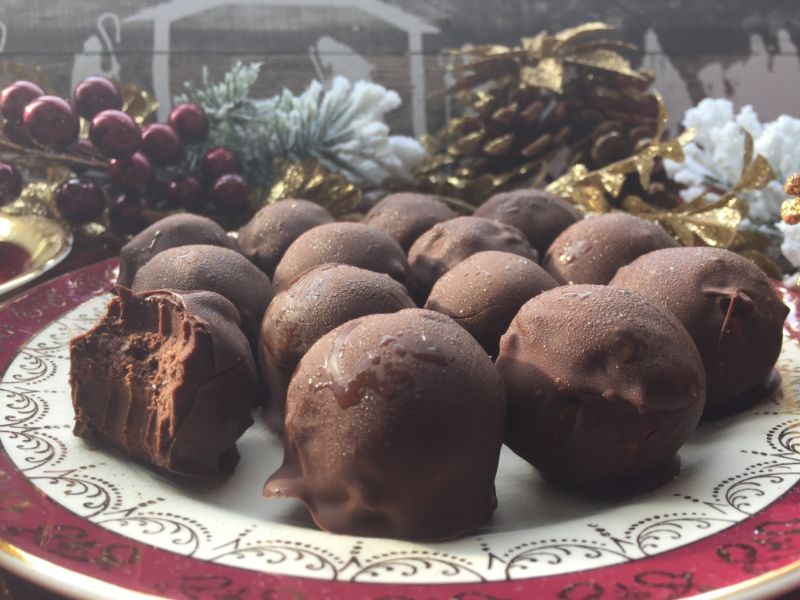 Black Bean Chocolate Truffles