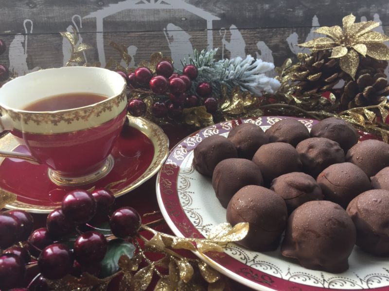 Black Bean Chocolate Truffles