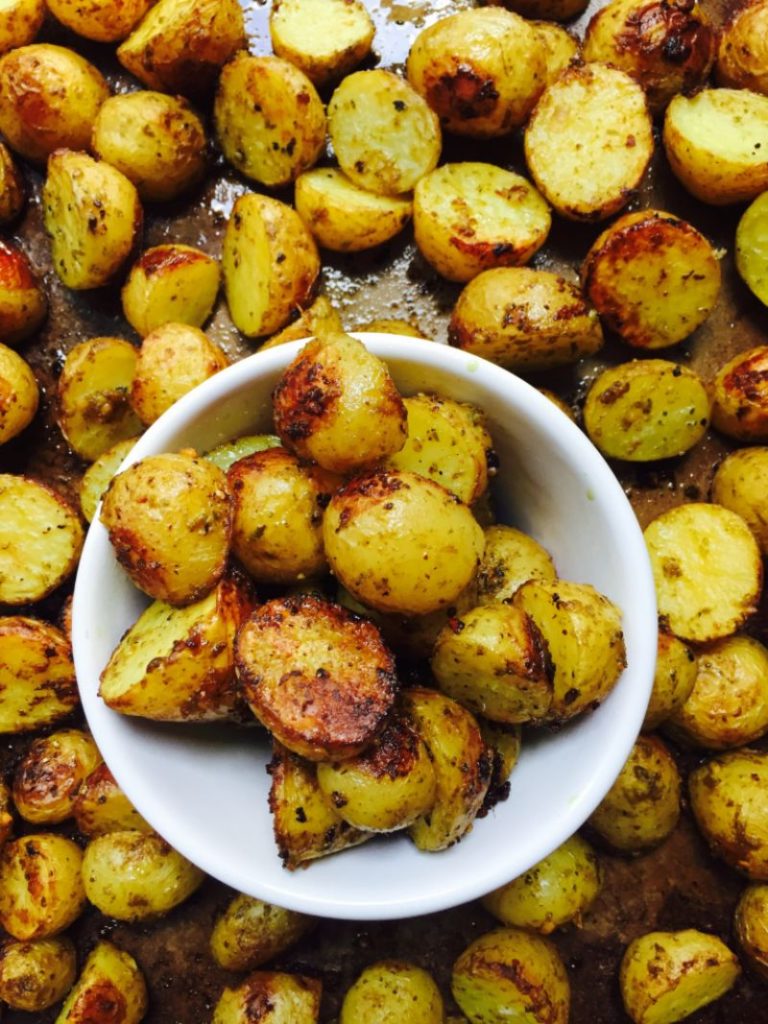 Canada 150- PEI Roasted Mini Pesto Potatoes