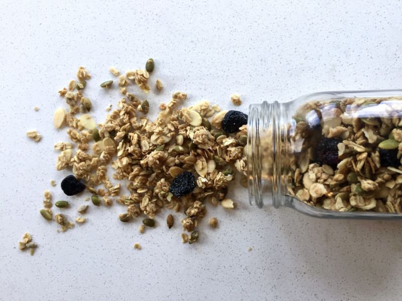 5-Minute Healthy Granola Recipe